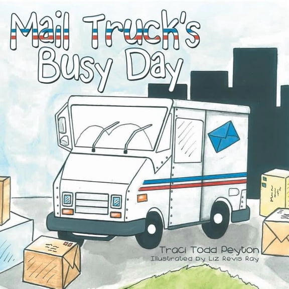 Mail Truck's Busy Day, (Paperback)