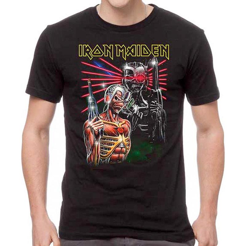 Iron Maiden Terminate Eddie Somewhere In Time T-Shirt (L) - Walmart.com