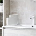 thumbnail image 3 of Linen Feel Guest Towels Disposable Cloth Like Paper Hand Napkins Soft, Absorbent, Paper Hand Towels (White, 200), 3 of 7