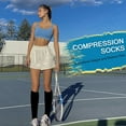 thumbnail image 3 of 3 Pairs Medical Sport Compression Socks - 15-20mmhg Graduated Knee-High Support for Men & Women, Ideal for Soccer, Running, and Nurses, 3 of 5