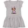 thumbnail image 3 of Inktastic Love Bug Yorkie Girls Toddler Dress, 3 of 5