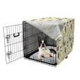thumbnail image 5 of Autumn Dog Crate Cover, Seasonal Falling Leaves Print Garden Elements, Easy to Use Pet Kennel Cover Small Dogs Puppies Kittens, 7 Sizes, White Multicolor, by Ambesonne, 5 of 6