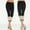 Black Denim Capris Jeans, variant on Summer Trendy Olyvenn Womens Fashion Tight Skinny Daily Denim Capris Jeans Women Summer Elastic Lace Casual Cropped Trousers Cropped White S