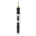 thumbnail image 2 of Herramienta de grabado eléctrica portátil, inalámbrica, rotativa, antideslizante, plateada, USB, 4,2 V, 300 mAh, para metal, vidrio y madera., 2 of 14