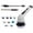 White_9PCS, variant on PRETXORVE Electric Cleaning Brush, Scrubbers, New Wireless Cleaning Brush with 9 Replaceable Brush Head Power Scrubbers for Bathroom, Kitchen, Tile Scrubbers Mop