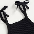 thumbnail image 4 of Conjunto De Ropa De 3 Piezas Baby Girl Knitting Jumpsuits Shorts Diadema para ropa de niño (Negro 18-24M) Cgtredaw para Niña Negro T L, 4 of 7