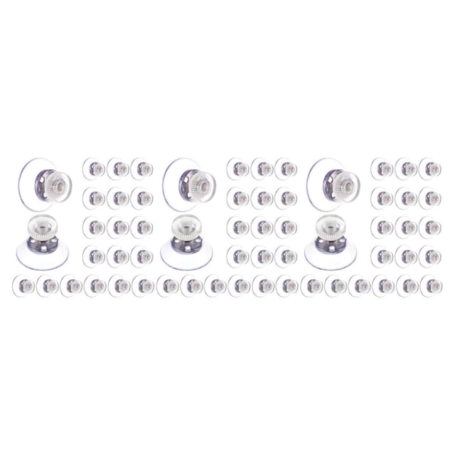 Maytalsory 12x Wide Application Suction Cup Hooks Easy To Install And Remove Made With PVC Sturdy And Durable 3Set