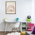 thumbnail image 3 of Stupell Industries Quirky Neutral Rainbow Abstract Painting Brown Floater Framed Canvas Art Print Wall Art, 25 x 31, 3 of 10