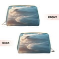 thumbnail image 3 of Xecao Cute Cloud Cat Print Fashion Makeup PVC Bag Large Capacity Travel Cosmetic Bag for Women Organizer Toiletry Clutch, 3 of 8