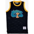 thumbnail image 2 of Monstars Space Jam Men's Headgear Classics Embroidered Mesh Basketball Jersey (Medium, Black), 2 of 6