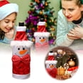 thumbnail image 2 of TIELUTT Christmas Decoration Bottle Set Hotel Table Decoration Red Bag Cartoon Old Man Boxes for Moving of to Bags for 2 Bottles Christmas Bottle Suitcase Insert, 2 of 5