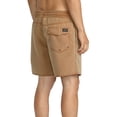thumbnail image 2 of Volcom Men's Standard 17-inch Elastic Waist Surf Swim Trunks, Size-Large, Color-COCONUT SHELL, 2 of 7