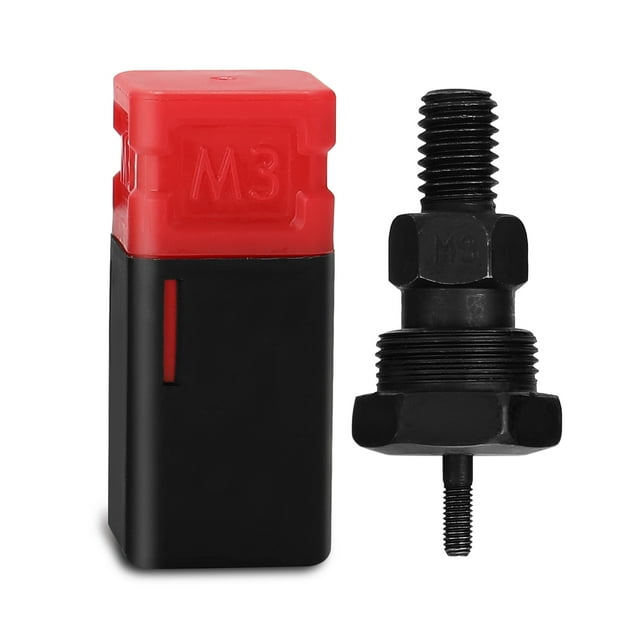 Yeacher Accessoire de Machine à Rivets Mandrin Fileté Rivet Écrou Outil Adaptateur Tige de Traction Riveteur Remplacement Têtes de Rivetage