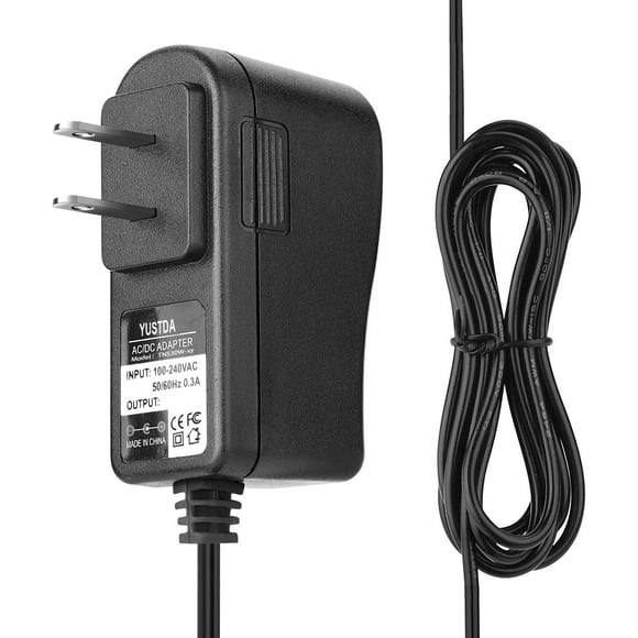 Yustda 5V AC/DC Adapter Replacement for Crosley CR6040A-WH BK CR8005E-BH CR8005F-TN BW BU CB CP FW FL HA HB IN LP LT MT NV CR8017B-DU FL GY SA WB BO DA NY TA Ryder Vintage 3-Speed Vinyl Record Power