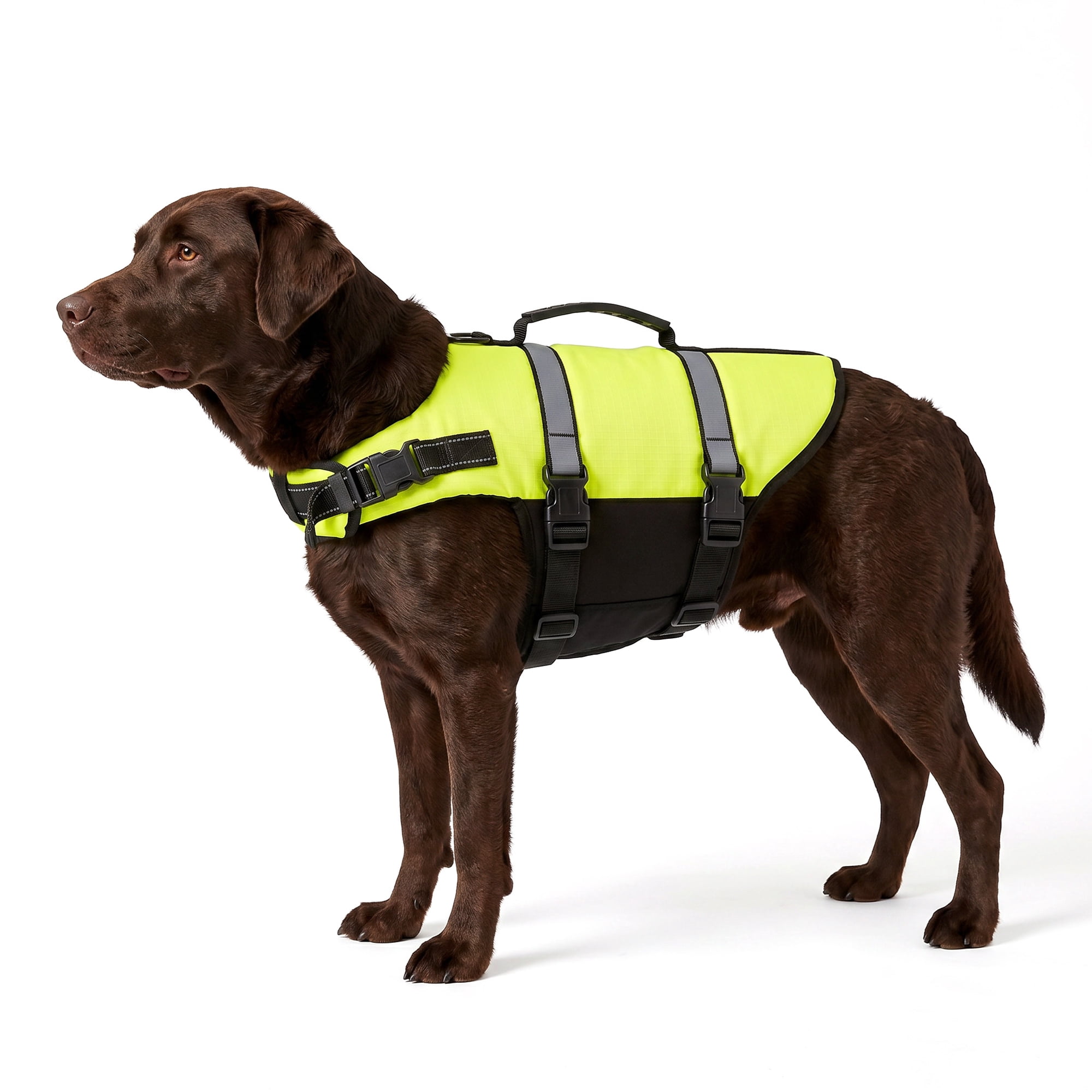 Vibrant Life High-Visibility Dog Floatation Device, Yellow, L