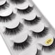 thumbnail image 4 of Xihbxyly Pestañas Postizas Naturales, Paquete de 5 Pares, Diseño Invisible con Nudo Cómodo, Estilo Acampanado Entrecruzado, Accesorio de Belleza Reutilizable, Look Glamuroso para El Día a Día, Guía d, 4 of 5