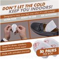 thumbnail image 4 of 100 Pack of Bulk Wholesale Foot Warmer Heat Packets Containing 2 Packets Per Pack for Warmth and Pain Relief up to 8-10 Hours of Natural Heat, 4 of 8