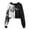 Grey, variant on Tunics Tops for Women Dressy Winter Comfy Hooded Long Sleeve Bubble Cuff Off the Shoulder Cropped Graphic Leisure Cotton Hoodies Sweatshirts(Black,L)