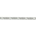thumbnail image 2 of Sterling Silver 5.5mm Figaro Chain (Weight: 31.37 Grams, Length: 26 Inches), 2 of 4