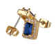 thumbnail image 3 of Set de Joyería para Mujer Oro 14k o Plata con Zirconia Cúbica LuckyLy, Juego de Collar y Aretes Mujer, Modelo Elia Azul azul UNITALLA, 3 of 6