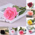 thumbnail image 4 of Artificial Rose for Real Touch Rose Fresh Home Decor Wed Party Bridal Bouquet Prop, 4 of 12