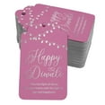 thumbnail image 1 of Inkdotpot 100 Pack Happy Diwali Favor Paper Tags Craft Real Silver Foil Hang Tag, 1 of 6