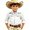 White, variant on SGMVNU Boys Girls Western Cowboy Shirts Retro Long Sleeve Button Down Shirt Kids Fashion Cowboy Outfit for Halloween, Size 10-11 Years, Black