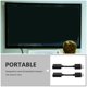 thumbnail image 5 of Cable de extensión macho a hembra 4K, Cable adaptador de conector extendido para TV, LCD, portátil, proyector (negro), 2 uds., 5 of 7