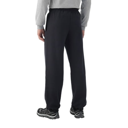fruit of the loom men's dual defense elastic bottom sweatpants