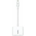 thumbnail image 2 of Belkin Rockstar Audio + Charge - Lightning Cable & iPhone Charger Adapter - Audio Phone Charger - Compatible W/ iPhone 14, iPhone 13, iPhone 12 & All Models W/ Lightning Port, 2 of 4