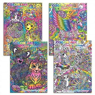 NEW COLOR ME LISA FRANK COLORING POSTERS FROM DOLLAR GENERAL! PART 2 