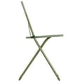thumbnail image 2 of Lafuma Balcony II Colorblock Steel Patio Bistro Chair, Moss Green, Set of 2, 2 of 10