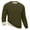 8# Army Green, variant on Fshiont Men's Fleece Sweatshirt Sherpa Lined Crewneck Basic Winter Thick Pullover Tops with Pocket Wine L