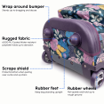 thumbnail image 4 of Mochila enrollable J World Girls Sunrise 18 Secret Garden, 4 of 7