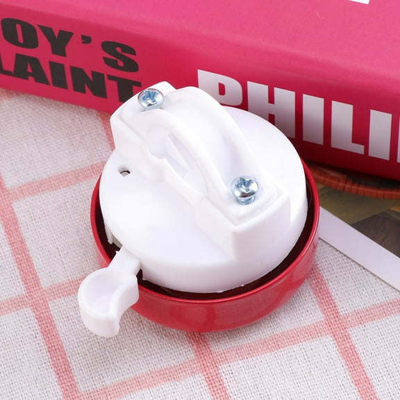 KAKOWELY 4Pcs Flower Bell Shape Iron Plastic Bells for Bicycles and Scooters