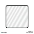thumbnail image 5 of Dyconn Faucet Raven Rectangular Metal Framed Wall Mounted LED Bathroom Vanity Mirror in Black 36x36, 5 of 5