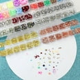 thumbnail image 4 of SUMMIT-Nail Art Studs Kit, 6 boxes Multicolor And Design 3D Charms Pearls With 15 Sheets Gold Nail Stickers, Diamond Cute Nail Jewels For DIY Decoration with Pickup Tools, 4 of 7