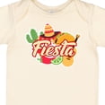thumbnail image 4 of Inktastic Fiesta with Sombrero Taco Cactus Lime Red Pepper and Guitar in Background Boys or Girls Baby Bodysuit, 4 of 5