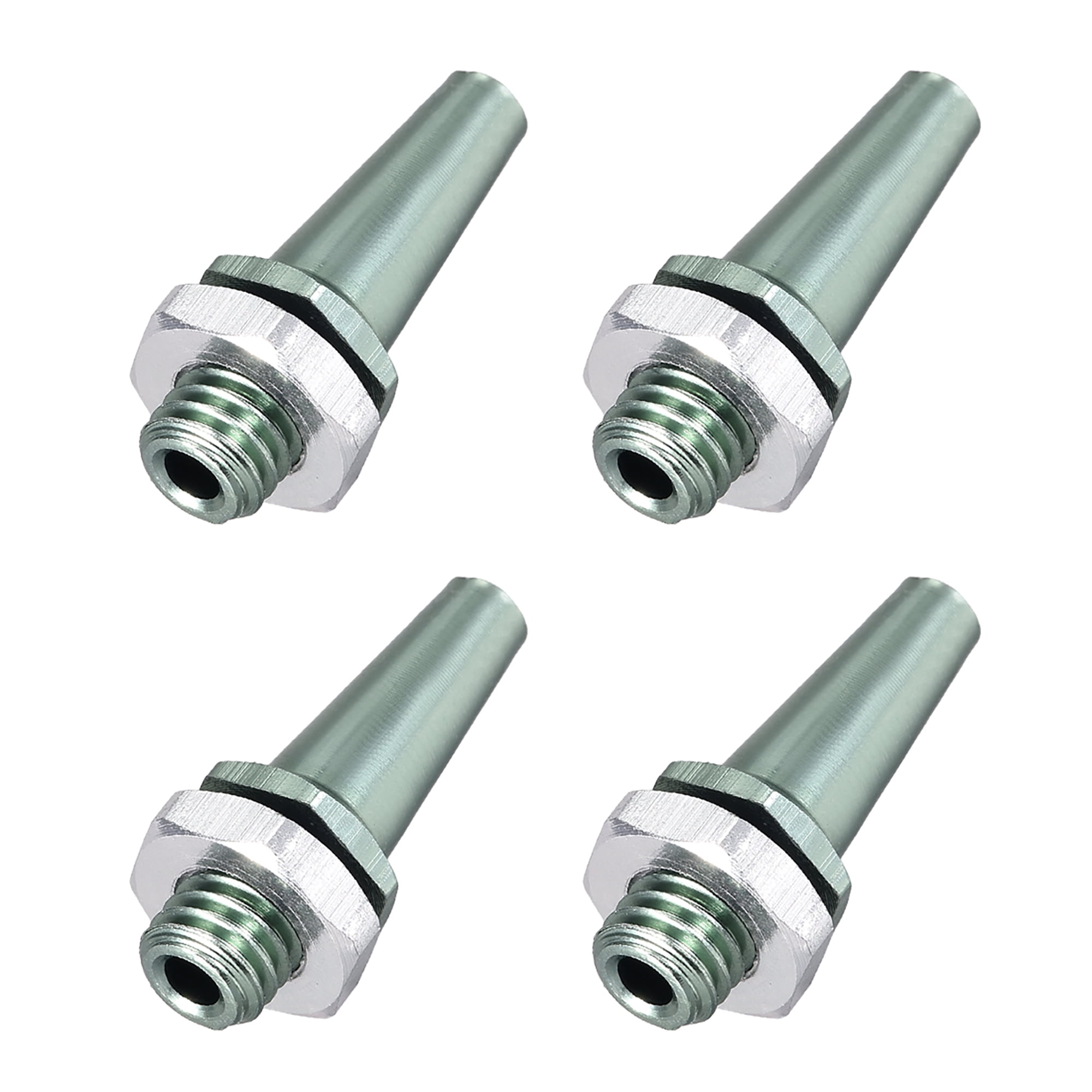 RC Antenna Mount, M6 Thread, Aluminum Alloy, for RC Boat Green 4Pcs