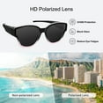thumbnail image 3 of TINHAO Fit Over Glasses Sunglasses For Women Trendy Cat Eye Polarized Go Over Glass Sunglasses UV400 Protection, 3 of 7