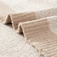 thumbnail image 6 of Carriediosa Heather Throw Blanket, Soft Cozy Fuzzy Fluffy Blankets Throws for Couch, Bed, Sofa, Taupe, 50" x 61", 6 of 6