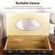 thumbnail image 4 of Caja de cosméticos de madera, 25x14x10 cm, estilo retro, dispensador de pañuelos, caja de pañuelos, caja de pañuelos, hogar, oficina, coche, 4 of 6