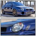 thumbnail image 2 of Spec-D Tuning Clear Headlights Compatible with 2002-2003 Subaru Impreza Wrx/Outback L+R Pair Head Light Lamp Assembly, 2 of 6