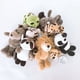 thumbnail image 3 of Llavero de felpa de animales de dibujos animados, tortuga, elefante, mono, tigre, león, hipopótamo, mapache, oso, conejo, lobo, pingüino, Bulldog, 13cm-15Cm, 3 of 5
