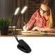 thumbnail image 5 of Luz LED Para Libros, Lámpara De Escritorio LED Negra, Recargable Por USB, Portátil Para Lectura De Piano, 5 of 7