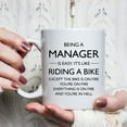 thumbnail image 3 of Funny Manager Gifts for Women Men-Being A Manager Is Easy 11 Oz Coffee Mug, Gifts for Manager, Boss, Leader, Boss Lady, Appreciation Manager Gift Ideas, Boss Day Christmas Manager Cup, 3 of 6