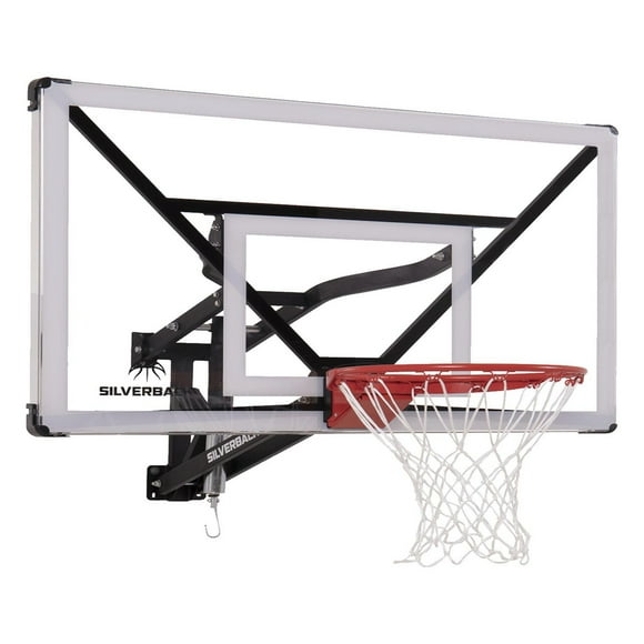 Silverback NXT 54" Wall Mount Basketball Hoop with Backboard