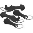 thumbnail image 3 of 4 pcs Shopping Trolley Tokens Opener Metal Shopping Trolley Token Portable Shopping Cart Token with Keychains, 3 of 8