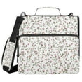 thumbnail image 2 of Zipper Binder Lots Of Roses 1.5 Inch Binder Folder Bag with Shoulder Strap and Handle, 2 of 8