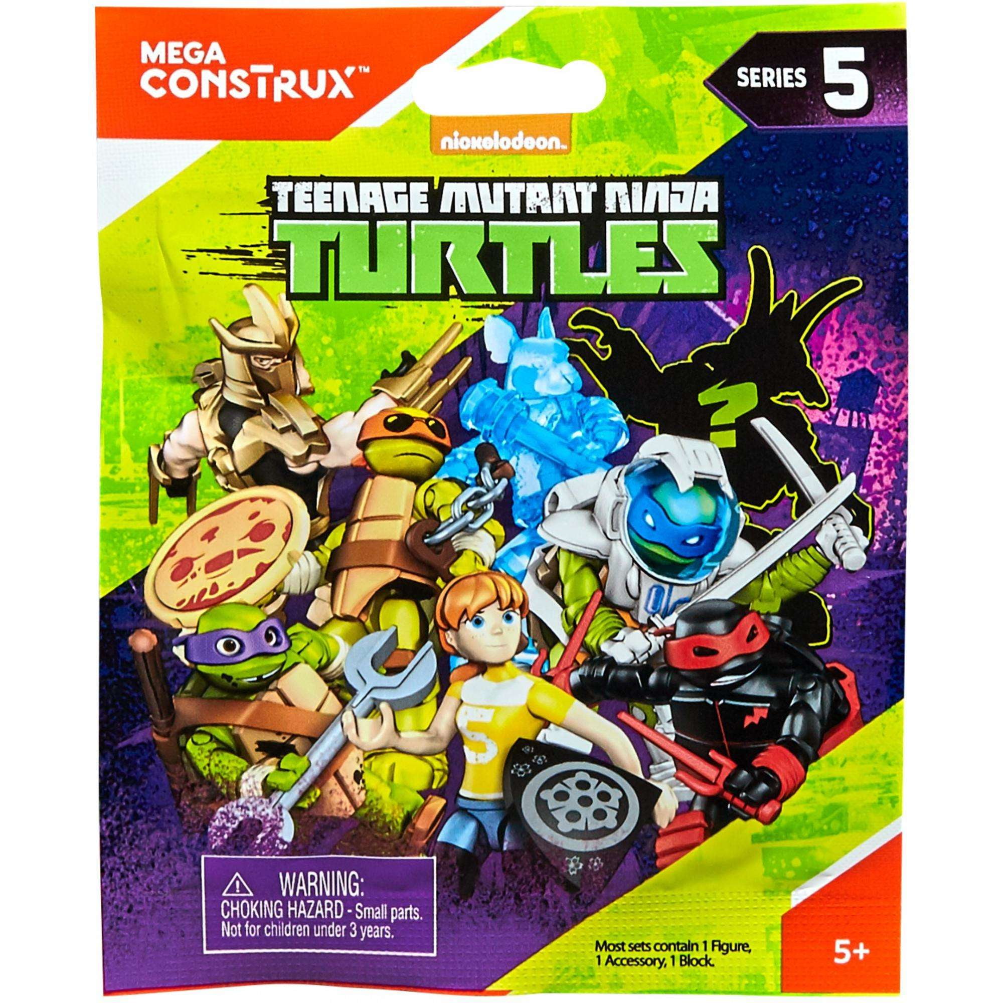 Mega Construx Teenage Mutant Ninja Turtles Micro Action Figures (Styles May Vary) - Walmart.com